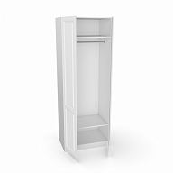 Шкаф для одежды Классик, штанга, 2 полки, современный стиль, 2200х800х550