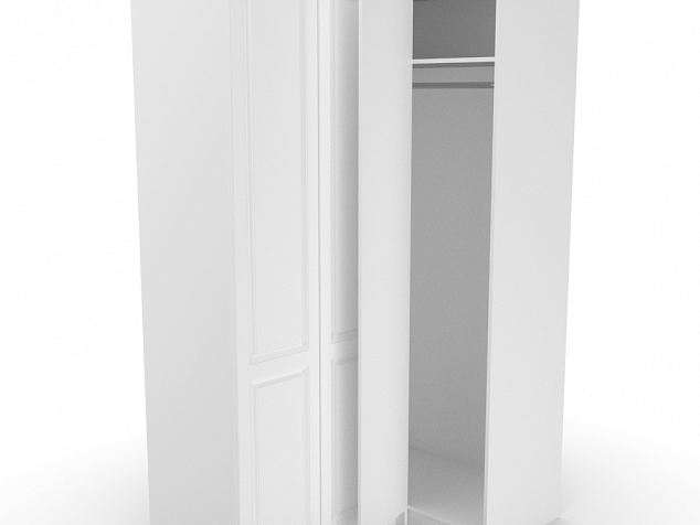 Шкаф Угловой для одежды Классик, современный стиль, 2200х980х600